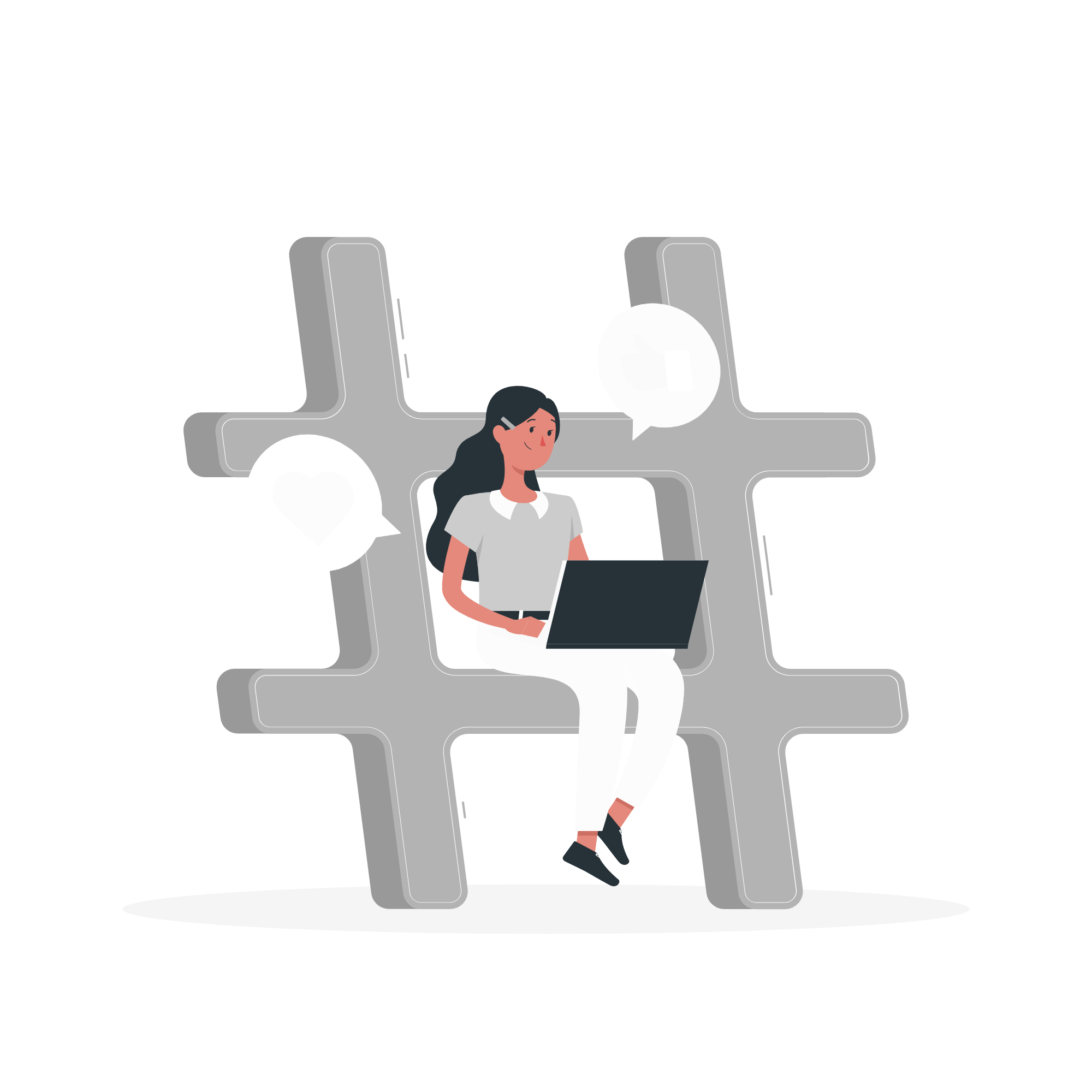 Social media marketing strategies by Koushal Sharma to attract the right audience for hospitality brands.